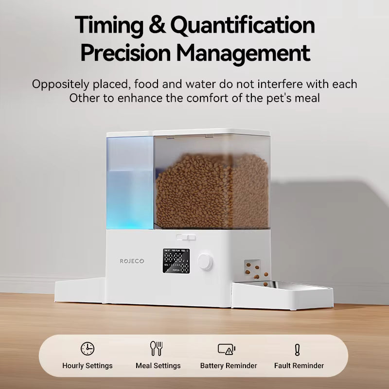 PrimeFeed Smart Feeder - 2 in 1 Feeding and Drinking (Cats and Dogs)
