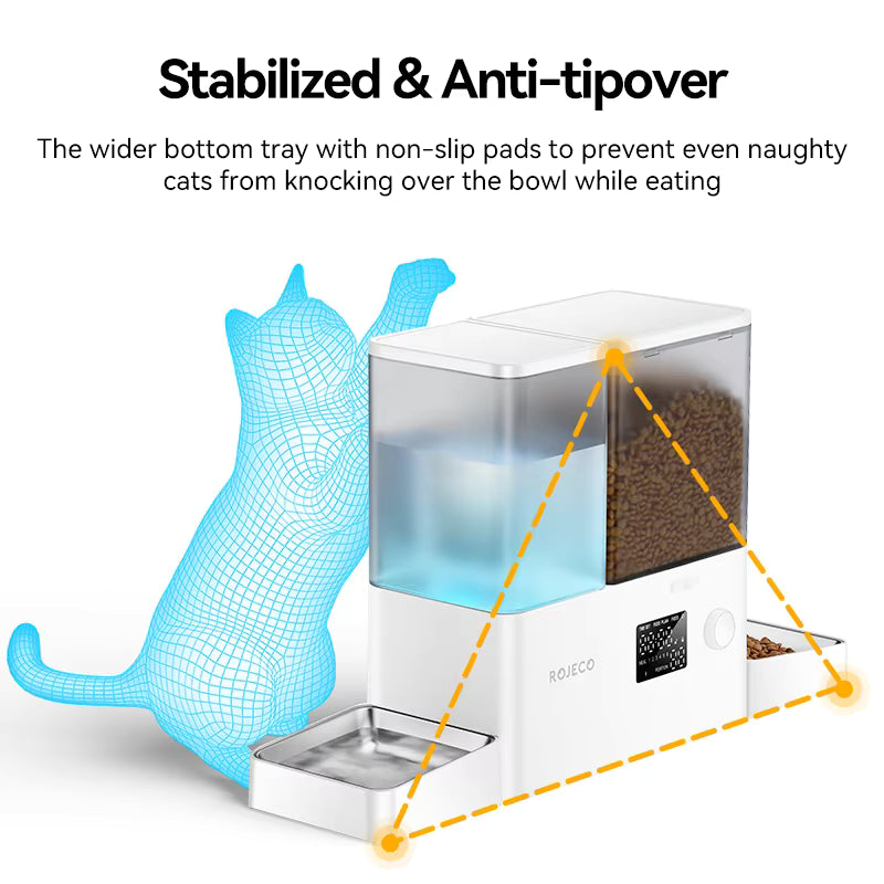 PrimeFeed Smart Feeder - 2 in 1 Feeding and Drinking (Cats and Dogs)